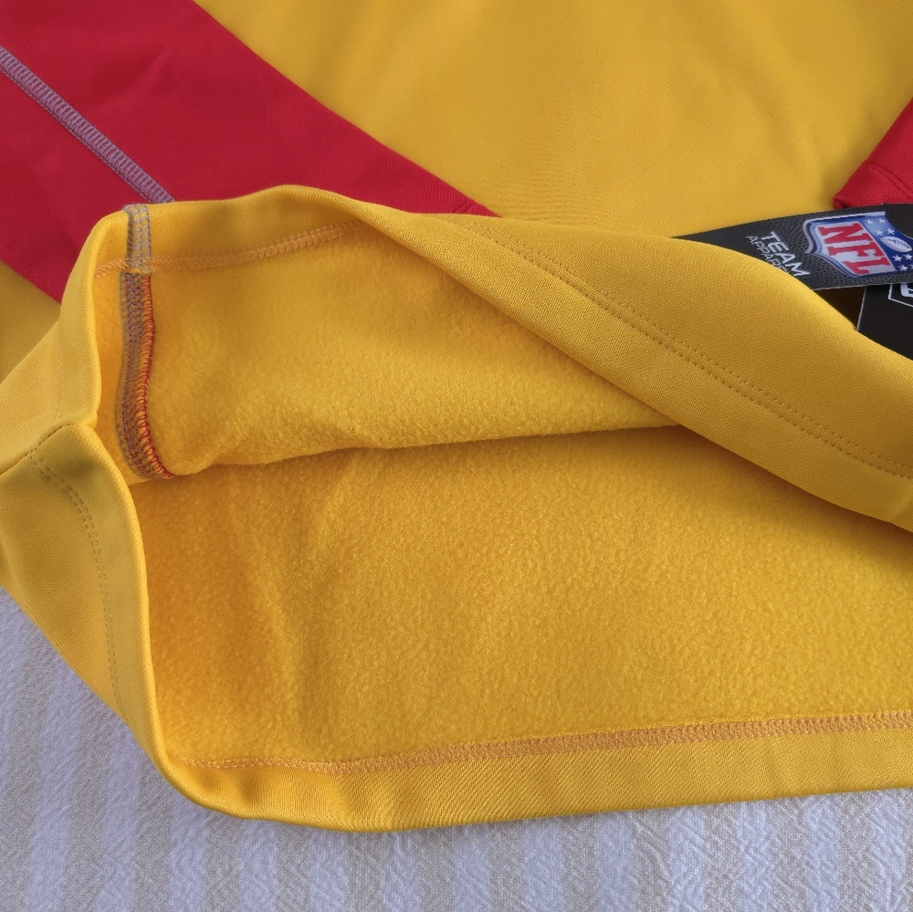 NFL New Era Kansas City Chiefs Quarter-Zip Size:Medium - Picture 4 of 7